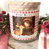 Winter Berries Jar Candle