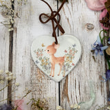 Sweet Little Ceramic Heart - Little things gently gathered make life lovely