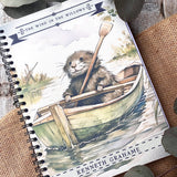 A5 Spiral Bound Notebook - Literary Classics - The Wind In The Willows