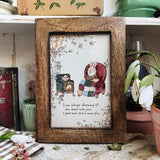 Winter Dreaming Framed Picture