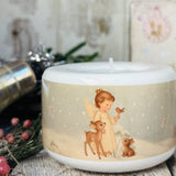 Sweet Little Ceramic Tea Light Holder - Angel