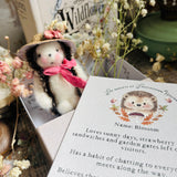 The Hoglets Of Thistledown Hollow - Summer Collection - Blossom