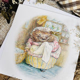 Beatrix Potter - Mrs Tiggy Winkle Greetings Card KWH051