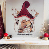Glass Chopping/Serving Board - Home Sweet Cosy Home  - Autumn 25