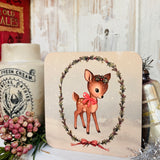 Christmas Cute Coaster - Little Deer