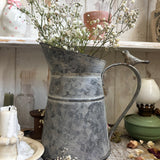 Little Bird Galvanised Metal Jug