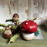 Little Fly Agaric Ceramic Toadstool