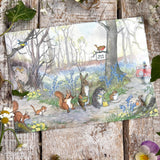 Postcard- Catching The Bus - Molly Brett