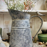 Little Bird Galvanised Metal Jug