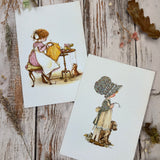 Holly Hobbie - The World Of Holly Hobbie Postcard Collection In Tin