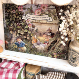 'There is Quiet Magic' Glass Chopping/Serving Board  - Foxwood Tales