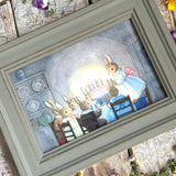 The Birthday Party - Margaret Tempest - Framed Postcard