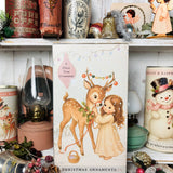 Vintage Style Baubles - Box Of Four - Pastel Hues