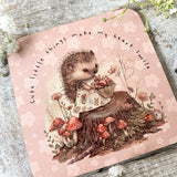 Coaster - Woodland Hedgehog, Cute Things