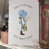 Holly Hobbie Postcard - Happy Yesterdays