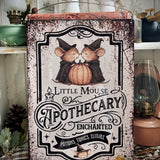 A4 Aluminium Sign - Little Mouse Apothecary - Halloween 25