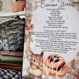 A4 Aluminium Sign - Cinnamon Buns - Autumn 25