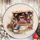 Cute Tin Round Tin - Foxwood Tales