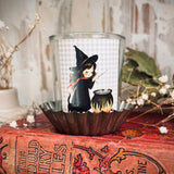 Sweet Votive Candle Holder - Vintage Witch - Halloween 25