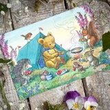 Postcard - Teddy’s Tent - Molly Brett