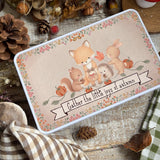 Gather The Little Joys Of Autumn Tin