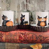 Sweet Votive Candle Holder - Little Black Cat - Halloween 25