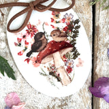 Sweet Little Ceramic Oval  - The World Is Full Of Magical Things