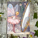 Postcard - Looking Glass - Margaret Tarrant