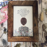Jane Eyre - I Am No Bird - Framed Picture