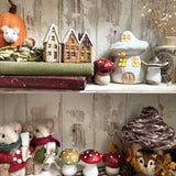 Little Autumn Houses - Set of 3
