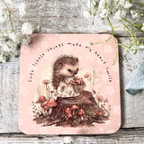 Coaster - Woodland Hedgehog, Cute Things