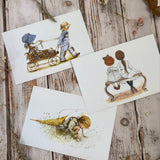 Holly Hobbie - The World Of Holly Hobbie Postcard Collection In Tin