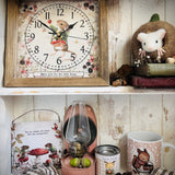 Sweet Rustic Clock - Berry Sweet Mouse - Autumn 25