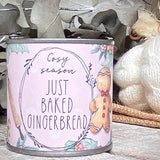 Cosy Season Soy Wax Candle- Just Baked Gingerbread
