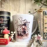 12oz Ceramic Coffee Cup - Wildflower Witch