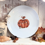 Cute 8” Ceramic Plate - Little Mouse - Autumn 25