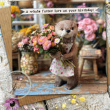 Otter Greetings Card 17 - L'otter Love