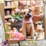Sugar Paws - Blank Greeting Card - Border Terrier - #15