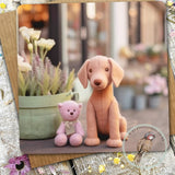 Sugar Paws - Blank Greeting Card -Vizsla - #18