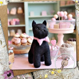 Sugar Paws - Blank Greeting Card -Scottie - #24