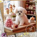 Sugar Paws - Blank Greeting Card - Maltese - #30