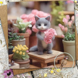 Sugar Paws - Blank Greeting Card - Kitty - #41