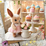 Sugar Paws - Blank Greeting Card - Bunny - #43