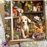 Sugar Paws - Blank Greeting Card - Lab - #47