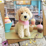 Sugar Paws - Blank Greeting Card - Cockapoo - #6