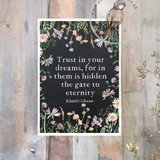 Little Print - A6 Size - Trust In Your Dreams
