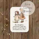 Sweet Little Keepsakes - A7 Size Prints/Cards - Mum To Daughter
