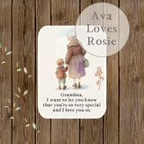 Sweet Little Keepsakes - A7 Size Prints/Cards - Boy To Grandma