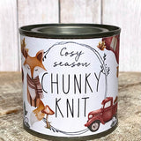 Cosy Season Soy Wax Candle - Chunky Knit