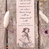 Book Quotes - Sweet Little Bookmark - Jane Eyre